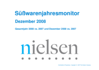 ACNielsen Süßwarenmonitor 2008